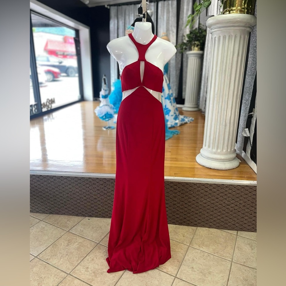 Long formal prom pageant maxi floor length dress